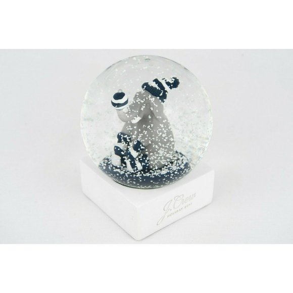 J. Crew Other - J Crew Snow Globe Christmas Holiday New Year Collector's 2017 Elephant Navy